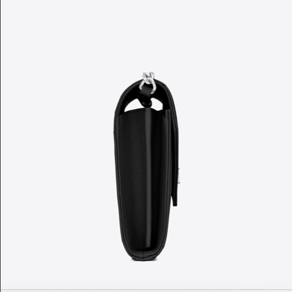 YSL Navy grain embossed leather WOC - Picture 3 of 7